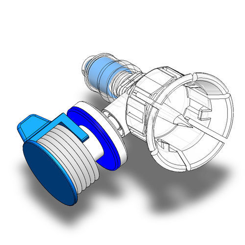 Adattatore per flaconi - Eraser Medical