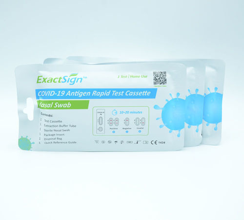 Test rapido per diagnosi COVID-19 - ExactSign - Hangzhou Biotest Biotech Co. Ltd. - SARS-COV-2 / nasale / immunocromatografico