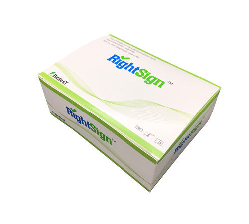 Test rapido per diagnosi COVID-19 - RightSignTM - Hangzhou Biotest Biotech Co. Ltd. - di serologia / d'IgG / di IgM
