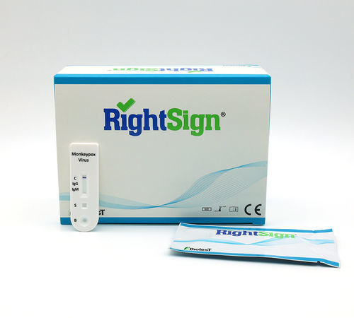 Test rapido di immunoglobulina M - IHMPV-MC42 - Hangzhou Biotest Biotech Co. Ltd. - d'IgG / del vaiolo delle scimmie / al plasma