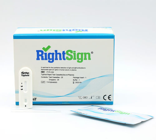 Test rapido della febbre tifoide - TYP-C series - Hangzhou Biotest Biotech Co. Ltd. - di IgM / d'IgG / della Salmonella