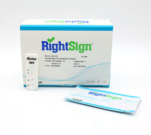 Test rapido dell'epatite E - IHEV-C31 - Hangzhou Biotest Biotech Co. Ltd. - di IgM / HEV / al plasma