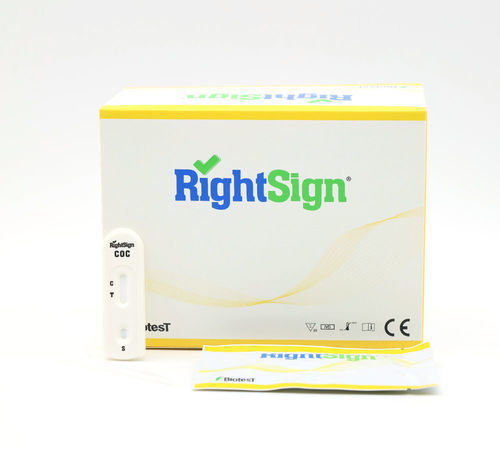 Test rapido antidroga - COC - Hangzhou Biotest Biotech Co. Ltd. - di urina / di saliva / immunocromatografico