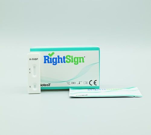 Test rapido dell'infarto del miocardio - CFABP-C41 - Hangzhou Biotest Biotech Co. Ltd. - di h-FABP / al plasma / di sangue totale