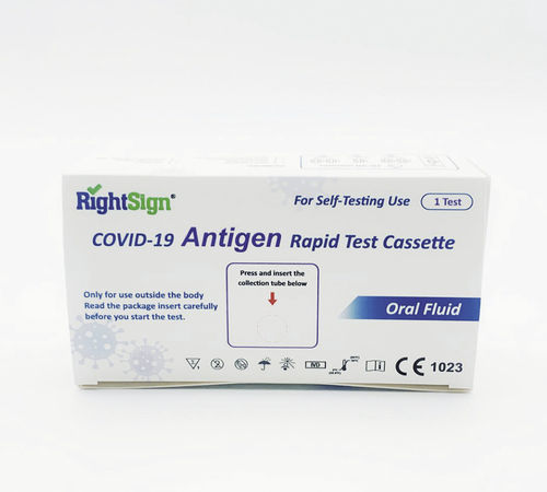 Test rapido per diagnosi COVID-19 - ICOVG-C81H - Hangzhou Biotest Biotech Co. Ltd. - SARS-COV-2 / fluido orale / immunocromatografico