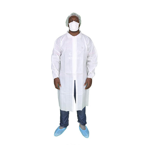 Camice ospedaliero bianco - WLLSZ - Hubei Wanli Protective Products - unisex / XXL / L
