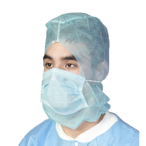 Cuffia chirurgica integrale - WLC1008 - Hubei Wanli Protective Products - in polipropilene / monouso / traspirante