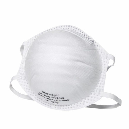 Mascherina FFP2 - WL-2010 - Hubei Wanli Protective Products - senza lattice / senza valvola / a coppa