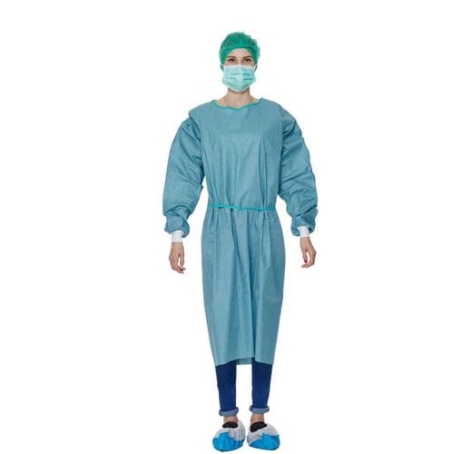 Camice chirurgico unisex - WLG1003 - Hubei Wanli Protective Products - in polipropilene / in polietilene / monouso