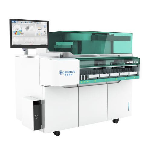 Analizzatore immunologico automatico - Axceed 360 - Bioscience (Tianjin) Diagnostic Technology Co.,Ltd - per diagnosi clinica / a chemiluminescenza / chiuso