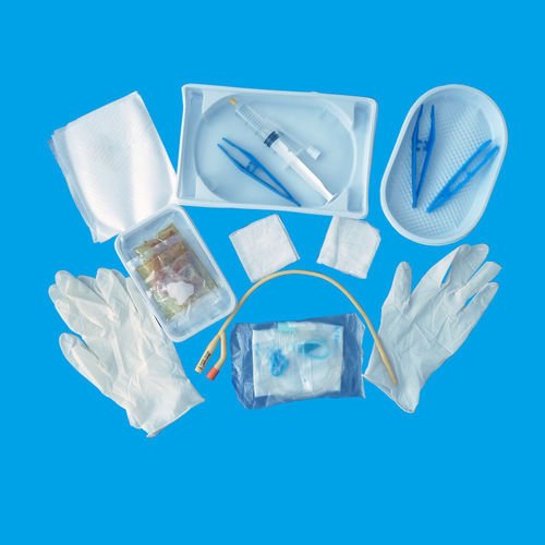 Kit medico per sondaggio delle vie urinarie - Changzhou Medical Bioengineering - con guanti / monouso
