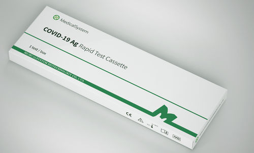 Kit di test per diagnosi COVID-19 - Medicalsystem Biotechnology Co., Ltd. - per antigeni / SARS-COV-2 / nasale