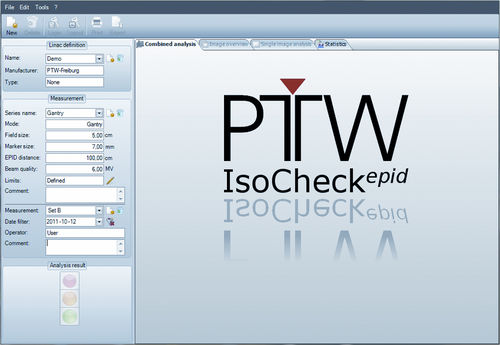 Software di analisi - IsoCheck epid - PTW Freiburg Physikalisch-Technische-Werkstätten - di gestione dati / per reportistica / di trattamento