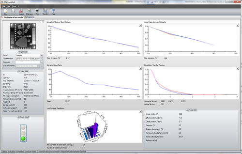 Software di analisi - epidSoft  - PTW Freiburg Physikalisch-Technische-Werkstätten - di gestione dati / visualizzatore / di valutazione