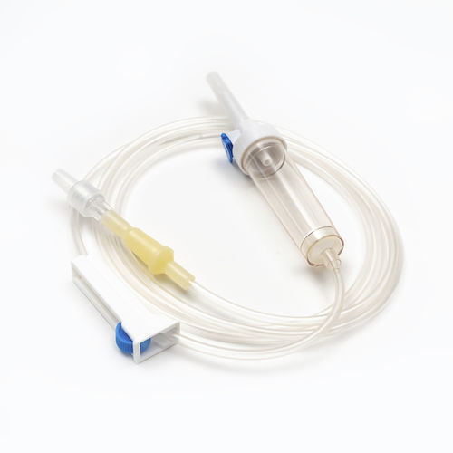 Set di infusione in polivinilcloruro (PVC) - Shandong Wuzhou Medical Equipment - polipropilene / con camera di gocciolamento / con connettore a Y