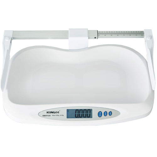 Bilancia pesaneonati elettronica - EBST-20L - Zhongshan Jinli Electronic Weighing Equipment Co., Ltd - pediatrica / portatile / con metro