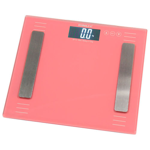 Bilancia pesapersone elettronica - BF13-R - Zhongshan Jinli Electronic Weighing Equipment Co., Ltd - con piattaforma / con calcolo dell'IMC / con batteria