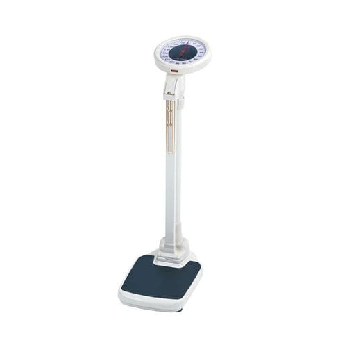 Bilancia pesapersone meccanica - JSA-180 - Zhongshan Jinli Electronic Weighing Equipment Co., Ltd - a colonna / con quadrante / con metro