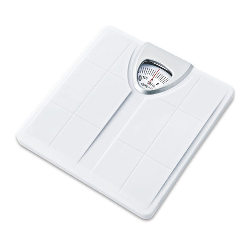 Bilancia pesapersone meccanica - BR2010 - Zhongshan Jinli Electronic Weighing Equipment Co., Ltd - con piattaforma / con schermo analogico / con batteria