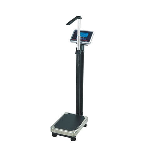 Bilancia pesapersone elettronica - TCS-200LP2 - Zhongshan Jinli Electronic Weighing Equipment Co., Ltd - a colonna / con metro