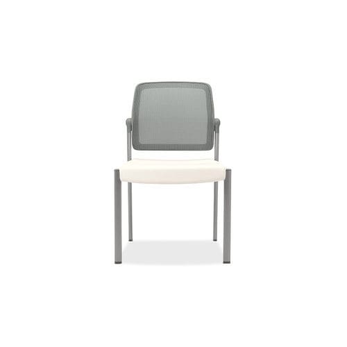 Sedia per sala d'attesa - Acuity Side - Allsteel - con braccioli / impilabile