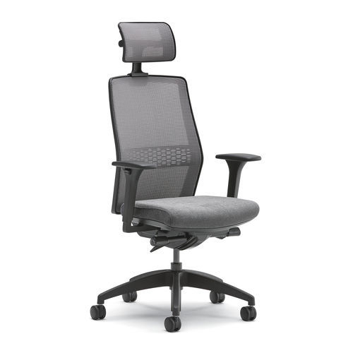 Sedia da ufficio da laboratorio - Lyric™ - Allsteel - con braccioli / con rotelle / ad altezza regolabile