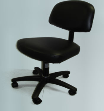 Sgabello per ambulatorio - SAF-203 - Safari Dental inc. - pneumatico / con rotelle / con schienale