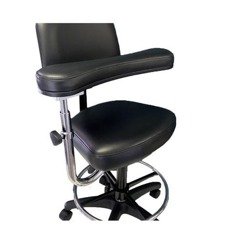 Sgabello per studio odontoiatrico - SAF-204 - Safari Dental inc. - pneumatico / con schienale / con rotelle