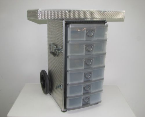 Armadio contenitore - SAF-430S - Safari Dental inc. - per apparecchi medici / con cassetti / con rotelle