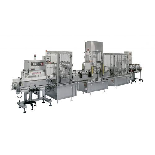 Macchina di riempimento automatica - SBM Model - AWS BIO PHARMA TECHNOLOGIES - a pavimento / per l'industria farmaceutica / con sistema di incapsulamento