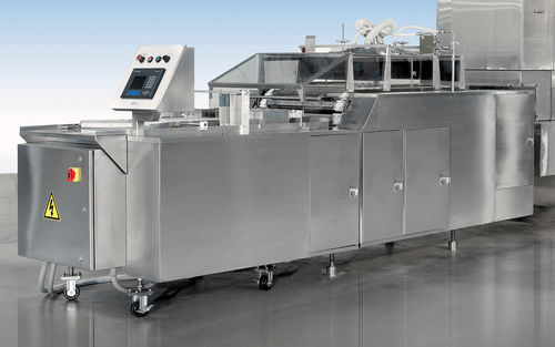 Stazione di pulizia per l'industria farmaceutica - AW  - Cozzoli Machine Company - per flaconi / automatizzata / a getto d'aria