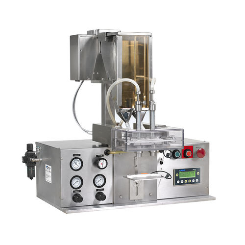 Riempitrice automatica - PF2 series - Cozzoli Machine Company - sottovuoto / da tavolo / per compresse