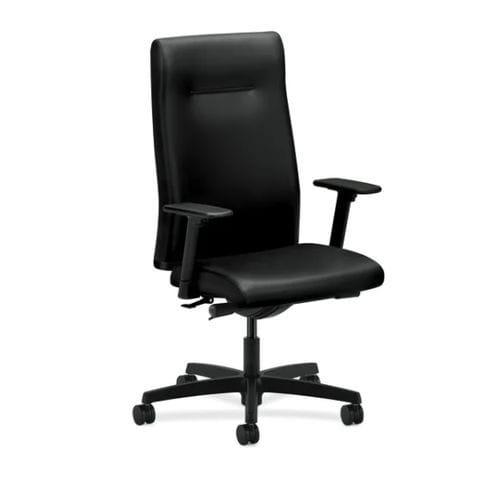 Sedia da ufficio con braccioli - HIEH3.A.H.U.SS11.T.SB - The HON Company - con rotelle / con schienale alto / pneumatica