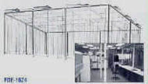 Recinzione per ispezione - FDE series - LM Air Technology - da laboratorio / medica / da terra