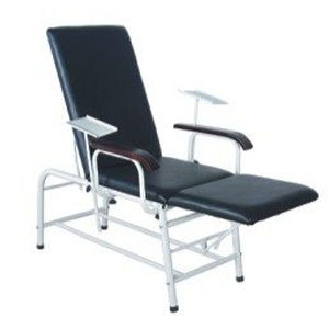 Poltrona per prelievo di sangue manuale - HO-B101 - Hongkong Medi - a 3 sezioni / con poggiagambe / fissa