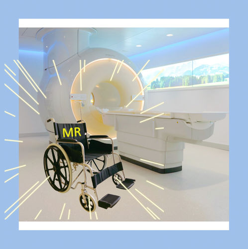 Sedia a rotelle compatibile MRI - HO-W102 - Hongkong Medi - manuale / da interno / con poggiagambe