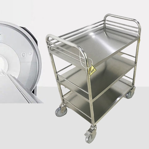 Carrello medico - HO-M02 - Hongkong Medi - per strumenti / multifunzione / in acciaio inossidabile