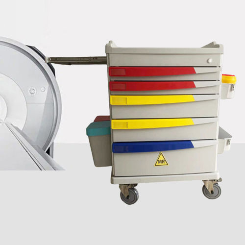 Carrello ospedaliero - HO-M02-1 - Hongkong Medi - multifunzione / in plastica / 5 cassetti