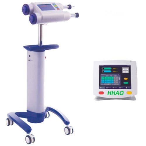 Iniettore di mezzo di contrasto per scanner a raggi X - HO-HD - Hongkong Medi - a doppia siringa