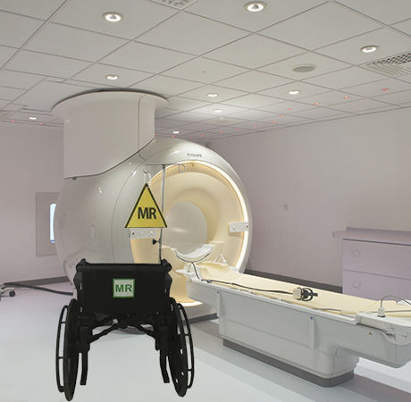 Sedia a rotelle manuale - HO-W101-3 - Hongkong Medi - comoda / compatibile MRI