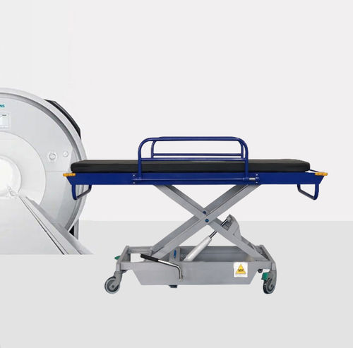 Barella con carrello da trasporto - HO-709-9 - Hongkong Medi - per MRI / manuale / idraulica