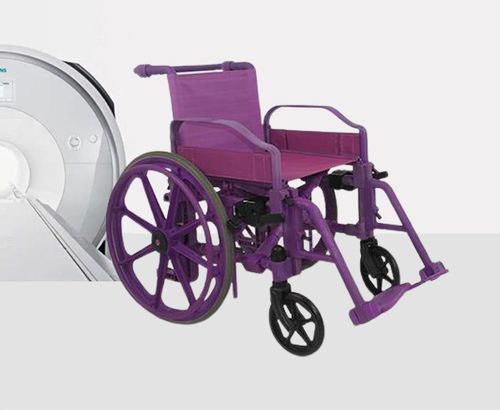 Sedia a rotelle compatibile MRI - HO-W101 - Hongkong Medi - manuale / da interno / pieghevole