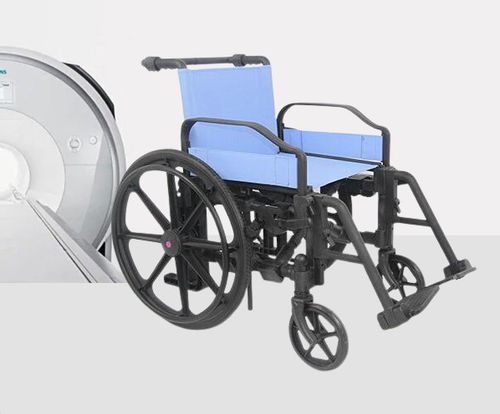 Sedia a rotelle compatibile MRI - HO-W101 - Hongkong Medi - manuale / da interno / pieghevole