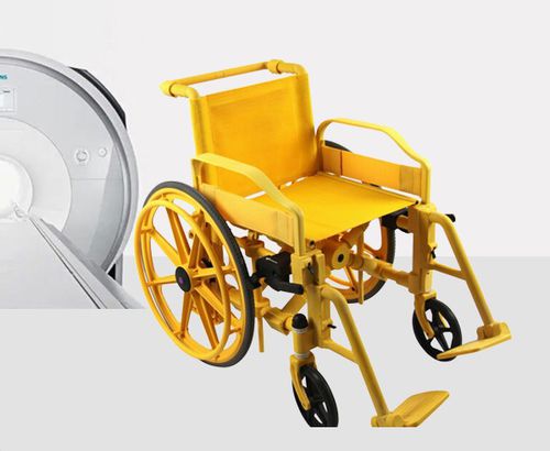 Sedia a rotelle compatibile MRI - HO-W101 - Hongkong Medi - manuale / da interno / pieghevole