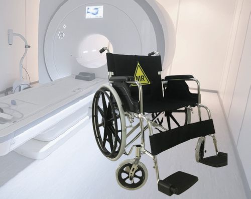 Sedia a rotelle compatibile MRI - HO-W102 - Hongkong Medi - manuale / da interno / pieghevole