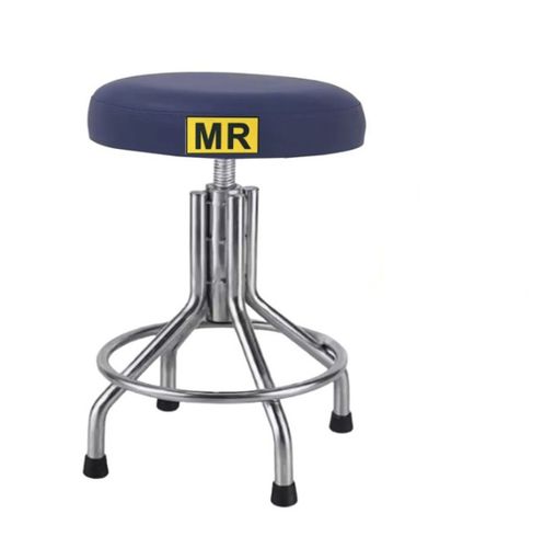 Sgabello per struttura sanitaria - HO-M04 - Hongkong Medi - ad altezza regolabile / quadrato / blu