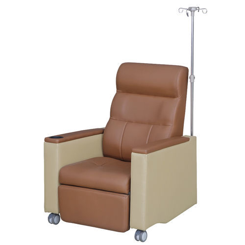Poltrona per prelievo di sangue manuale - HO-S9 - Hongkong Medi - 3 sezioni / con rotelle / ad altezza regolabile