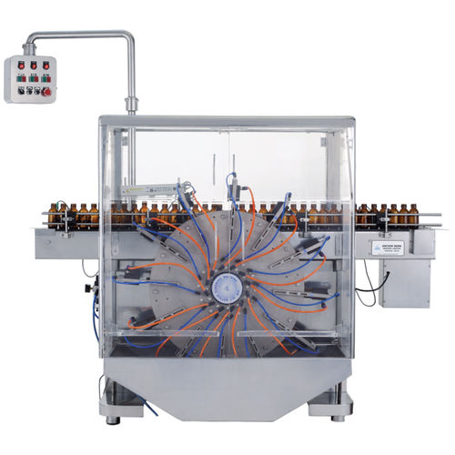 Stazione di pulizia per bottiglie - AJBC80 - Anchor Mark Private Limited - per l'industria farmaceutica / automatizzata / rotativa