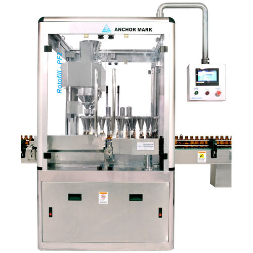 Macchina di riempimento automatica - PF 120 - Anchor Mark Private Limited - ponderale / rotativa / Auger