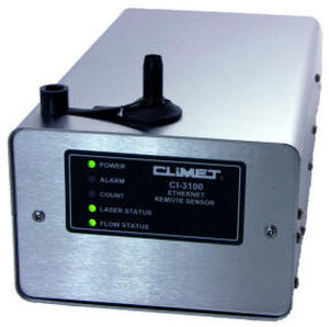 Contatore di particelle per camera bianca - CI-3100 OPT Series - CLIMET INSTRUMENTS COMPANY - per l'industria farmaceutica / 2 canali
